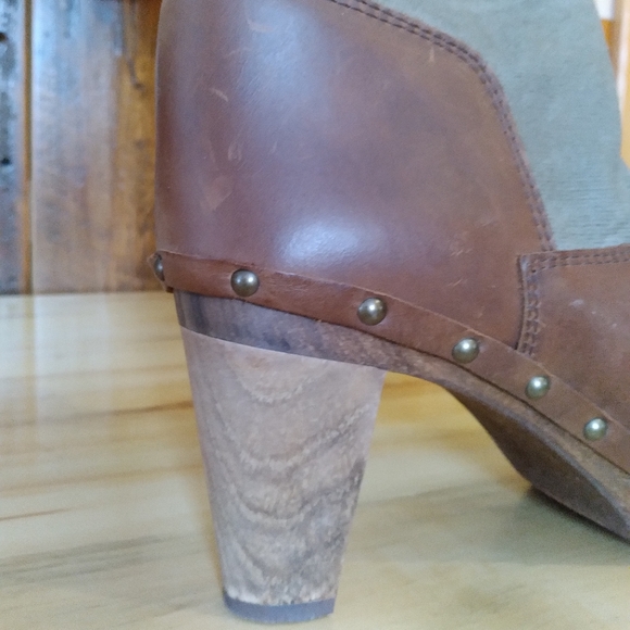 Tall platform clog boots - Picture 4 of 9